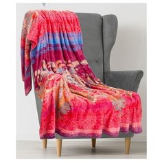 Плед Этель Арабеска 150 х 200 см (1652594), красный