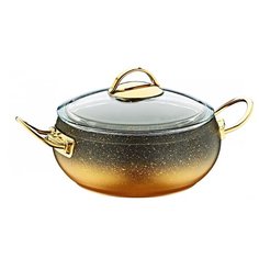 Кастрюля O.M.S. 3,5 л, 3141-22-Gd, золотой