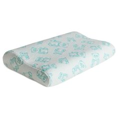 Подушка анатомическая Ambesonne с подшейными валиками и эффектом памяти Memory Foam 45х28 plortorb_02_45x28