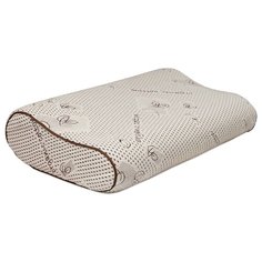 Подушка ортопедическая Ambesonne с подшейными валиками и эффектом памяти Memory Foam plortorc_01_60x40