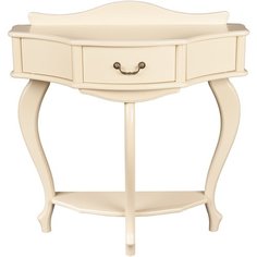 Столик консольный Мебелик Джульетта, ДхШ: 79 х 30 см, дуб шампань