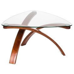 Столик журнальный Мебелик Гурон 3, ДхШ: 76 х 73 см, вишня