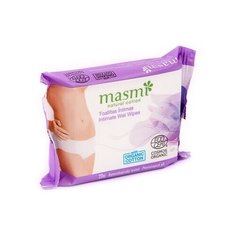 MASMI NATURAL COTTON. Органические влажные салфетки для интимной гигиены 20 шт Masmi уп