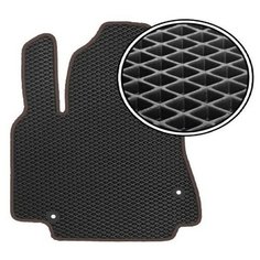 Автомобильный коврик EVA Mazda CX-5 2017-н.в. (коричневый кант) ViceCar