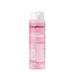 Rose&Peptide Тоник для снятия макияжа Очищающий для всех типов кожи, 250мл Compliment