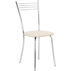 Стул Leset Тахо, Хром, экокожа Бежевая