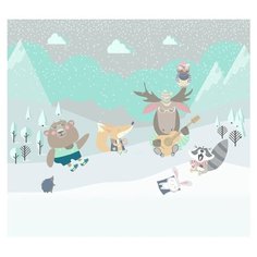 Фотообои Fotooboikin "Звериные песни" 300х270