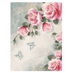 Фотообои Fotooboikin "Розы" 3D 200х270 см (ШхВ)