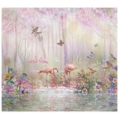 Фотообои Fotooboikin "Фламинго" 300х270 (ШхВ)