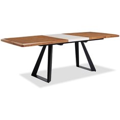 Стол раскладной Lambert, орех/кремовый I Modern
