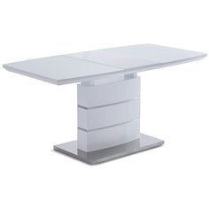 Стол раскладной Verona Glass (120), белый матовый I Modern
