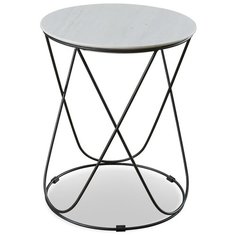 Столик Samanta, мрамор/черный I Modern
