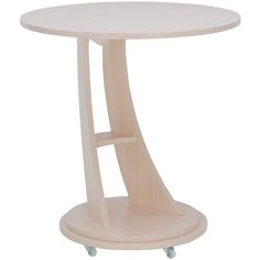 Подкатной столик Leset Акцент 2, Молочный дуб