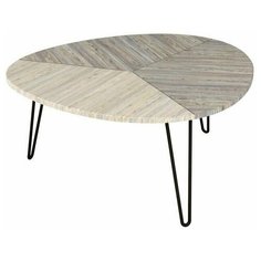 Стол журнальный Эйтон 330 скания натуральная Мебелик