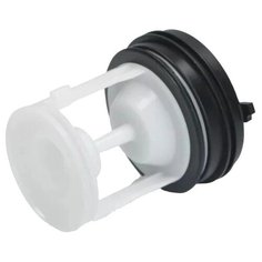 Фильтр (заглушка) сливного насоса (помпы) для стиральной машины Ariston , Indesit