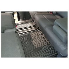 Ковры салонные модельные (высокий борт, 3ий ряд) Aileron 61438 Peugeot Traveller 1 поколение [2016-...]