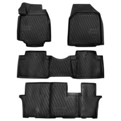 Коврики в салон Element HONDA Pilot, 2012-2016, 4 шт. (полиуретан), CARHND00007