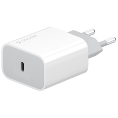 Зарядное устройство сетевое USB-C быстрая зарядка Power Delivery 25 Вт, 3А для устройств Apple Deppa