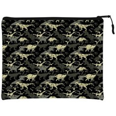 Папка на молнии, "ДРАКОНЧИКИ", СИЛИКОН, Ф.А5+. 26 х 20 СМ Bruno Visconti