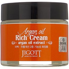 Jigott Argan Oil Rich Cream Насыщенный крем для лица с аргановым маслом, 70 мл