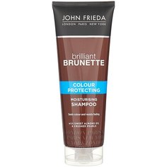 John Frieda шампунь Brilliant Brunette Colour Protecting увлажняющий для защиты цвета темных волос, 250 мл
