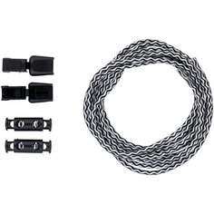 Шнурки для обуви Salamander Быстрые шнурки черный/белый