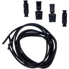 Шнурки для обуви Salamander Быстрые шнурки черный