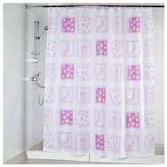 Штора для ванной Aquarius HSP324 розовый