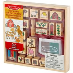 Набор штампов Melissa & Doug Ферма (8592)