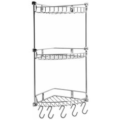 Этажерка настенная WasserKRAFT K-1233 хром