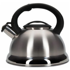 REGENT inox Чайник со свистком 93-TEA-27 2.5 л, серебристый