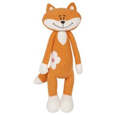 Мягкая игрушка Maxitoys Лисичка с цветочком 33 см