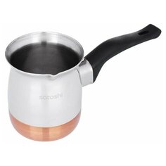 Турка Satoshi Kitchenware 847085 (350 мл), серебристый/золотистый
