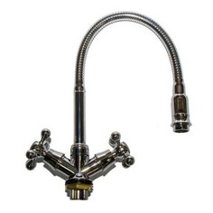 Смеситель для кухни (мойки) D-LIN D151810-Q двухрычажный