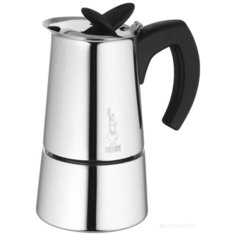Гейзерная кофеварка Bialetti Musa 1742 (4 чашки), серебристый