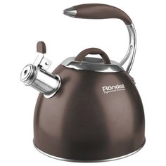 Rondell Чайник со свистком Mocco RDS-837 2.8 л, кофейно-коричневый