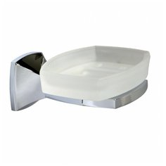 Мыльница WasserKRAFT Wern K-2529, стальной/белый