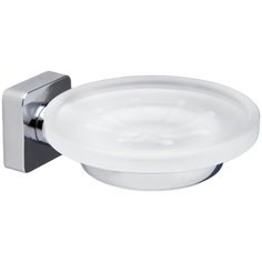 Мыльница WasserKRAFT Lippe K-6529, белый/серебристый