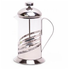 Френч-пресс Kamille KM-0772M (0.6 л) серебристый