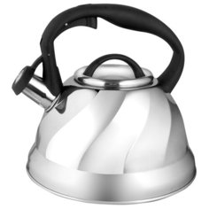 Webber Чайник со свистком BE-0525 3 л, стальной