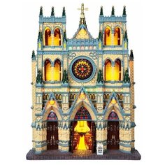 Фигурка LEMAX фасад Собор Святого Патрика 33 х 24 х 9 см бежевый