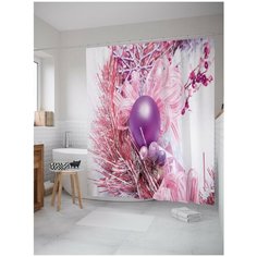 Штора для ванной JoyArty Настроение праздника 180х200 (sc-21464)