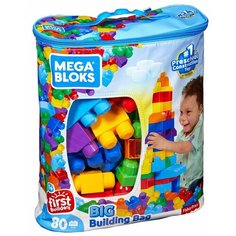 Конструктор Mega Bloks First Builders DCH63 Большая сумка строителя