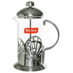 Френч-пресс Mallony Lavello (0,35 л) серебристый