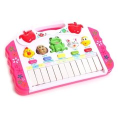 Shenzhen Toys пианино Б13257 белый/красный