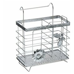 Сушилка для столовых приборов Доляна Бабочки, 15х11.5х17.5 см