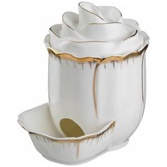 Lefard Банка для соли 590-079 белый