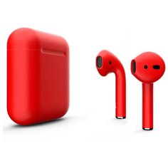Беспроводные наушники Apple AirPods 2 Color (без беспроводной зарядки чехла), formula matt (полная покраска)