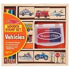 Набор штампов Melissa & Doug Транспорт (2409)