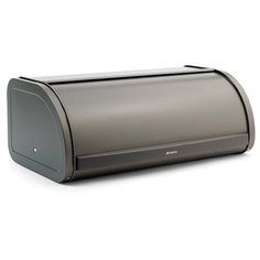 Хлебница Brabantia со сдвигающейся крышкой, платиновый